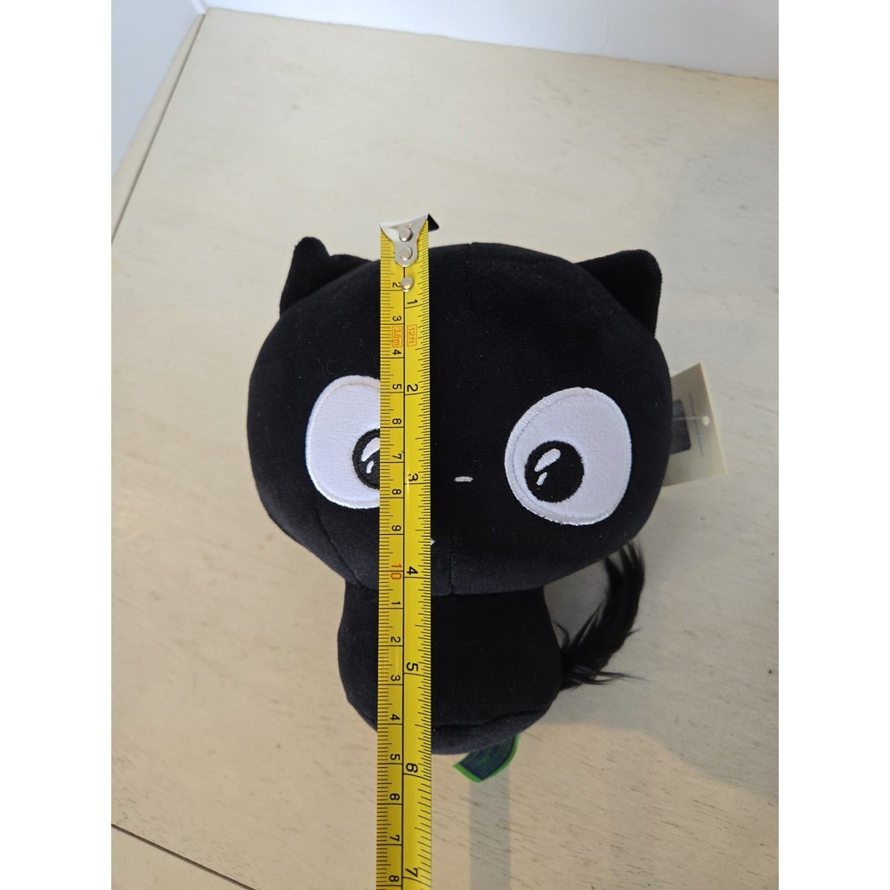 Makeship Plushie by Purr.in.ink Black Cat Big Eyes With Original Tag 5.5" Gift - Picture 10 of 10